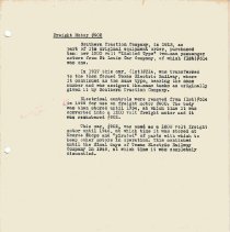 Section 11 - Freight Motor [902] Notes